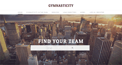 Desktop Screenshot of gymnasticity.com